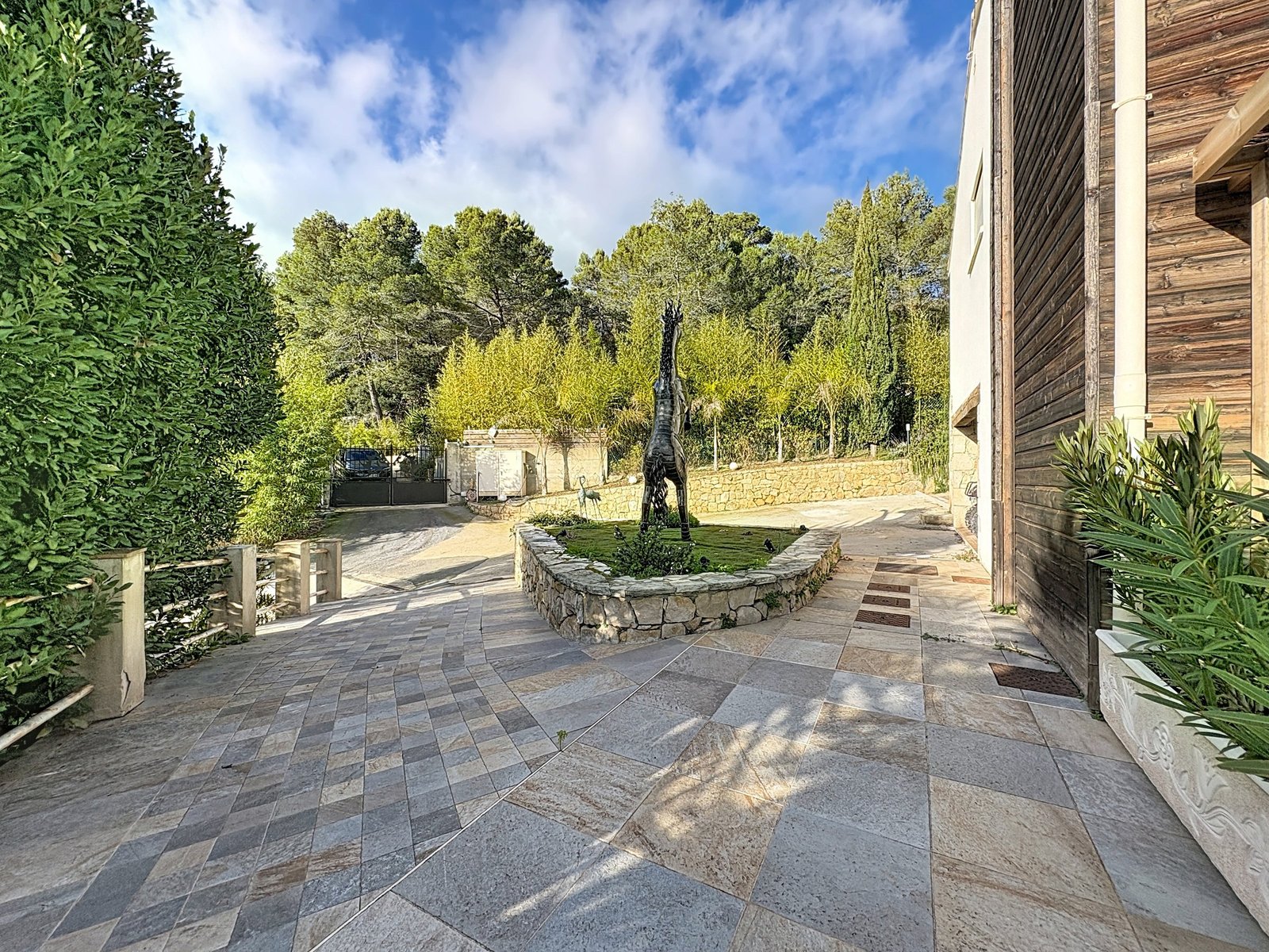 Terrasse du Domaine de la Brugaye